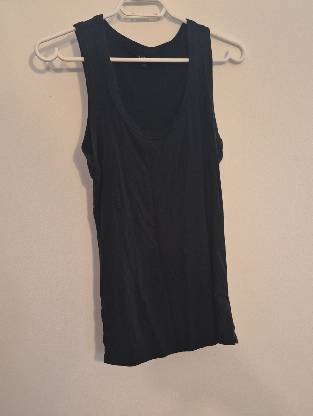 Classic Black Women's Tank Top - Sleeveless Scoop Neck